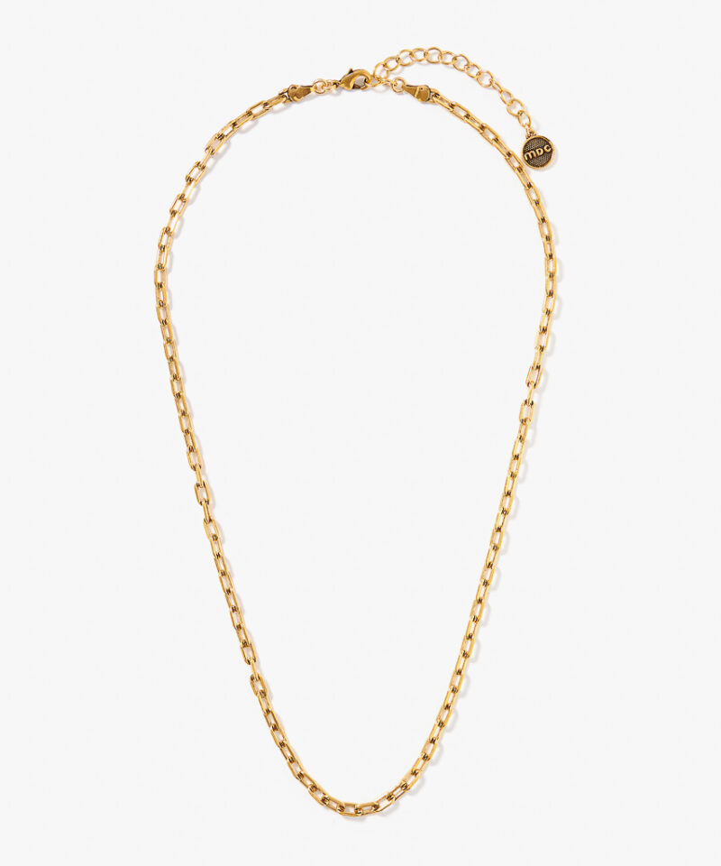 Colar Longo Elos Cartier 70 cm em Metal Dourado | Monica Di Creddo