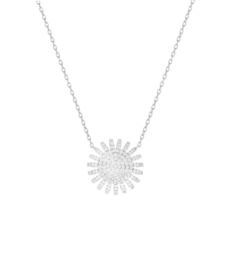 Colar Solaris Cravejado Moissanite 1 mm 1,90 ct com 45 cm