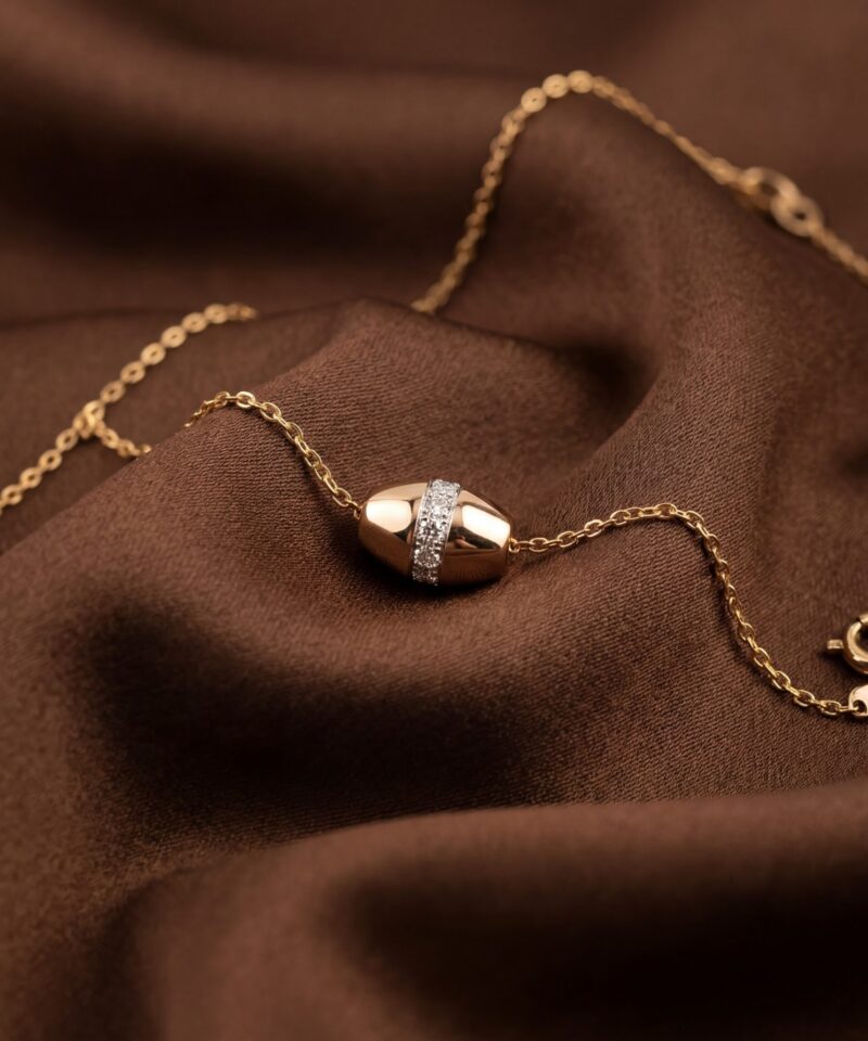 Alternative view of Colar Tamborzinho Glam Cravejado Moissanite 1,75 mm