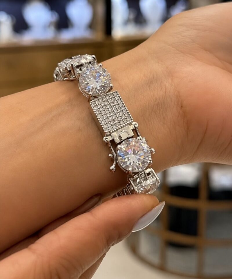 Alternative view of Pulseira Riviera Belle Epoque 11mm 5,0ct  17 cm